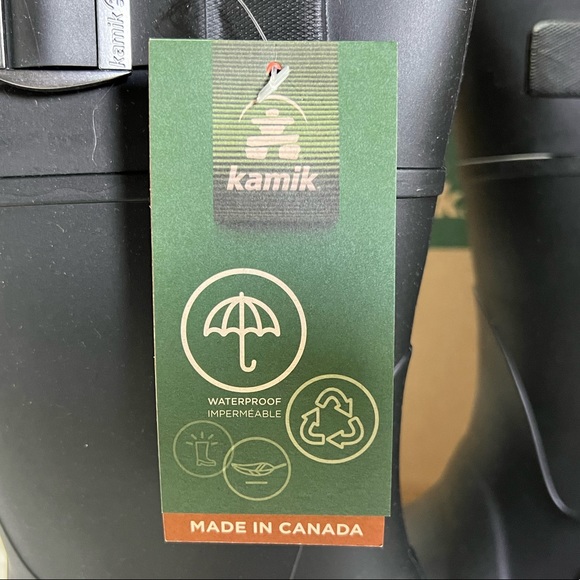 New Kamik Kids Raindrops Rain Boots - Picture 7 of 11
